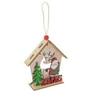 ORNAMENTO DI NATALE IN LEGNO “LAPONIA”