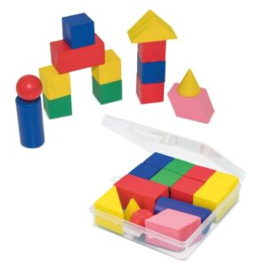 PUZZLE GEOMETRICO IN LEGNO