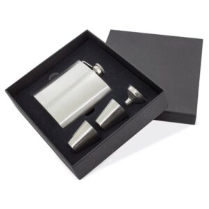 SET FIASCHETTA LIQUORE E BICCHIERI "DUO PARTY"