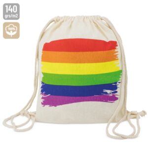 ZAINO IN COTONE "RAINBOW"