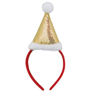 CERCHIETTO CON CAPPELLINO DI NATALE "JOLLY"