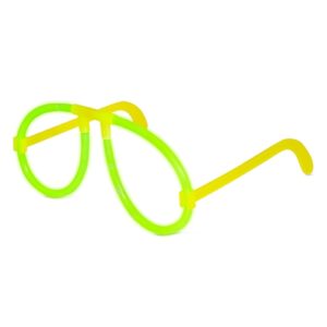 SET OCCHIALI NEON "AVIADOR"