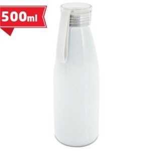 BOTTIGLIA ALLUMINIO TAPPO SILICONE SUBLIMAZIONE "VUTON" 