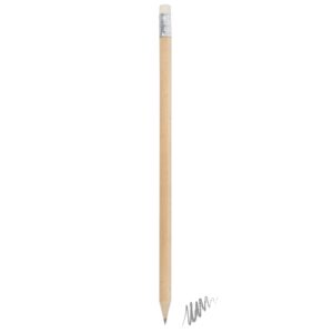 MATITA DI LEGNO CON CANCELLINO