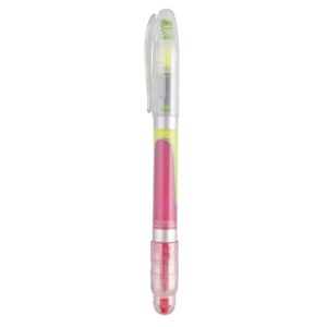 EVIDENZIATORE DOPPIO ROSA/GIALLO "WICKY"