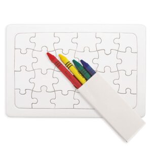PUZZLE + PASTELLI A CERA "PIKI