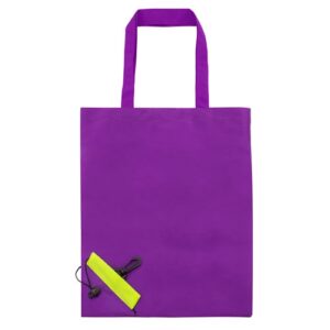 BORSA PIEGHEVOLE MELANZANA