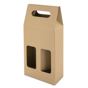 SCATOLA CARTONE  2 BOTTIGLIE "TREVISO"