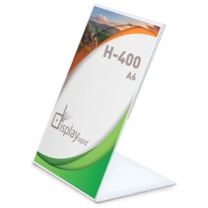 PORTAGRAFICA PVC VERTICALE A6
