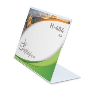 PORTAGRAFICA PVC ORIZZONTALE A6 "MENZI"