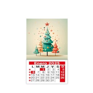 MINI CALENDARIO QUADRATO