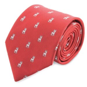 CRAVATTA NATALE MICROFIBRA  "RENO"