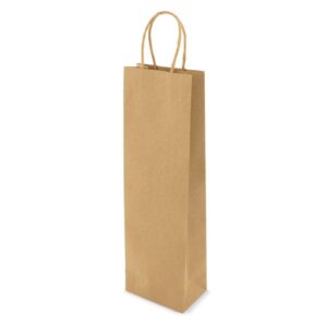 BORSA CARTA KRAFT PER VINO "MONASTRELL"