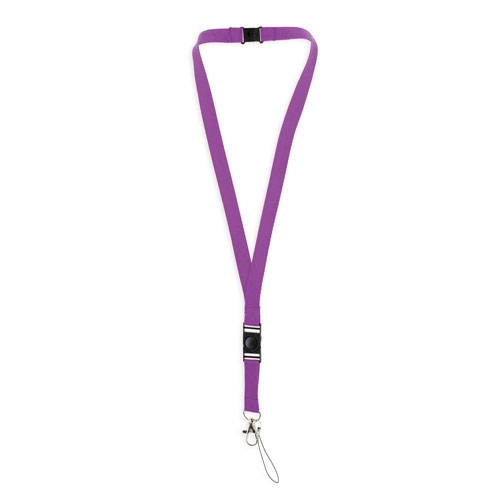 LANYARD DOPPIO CON CHIUSURA DI SICUREZZA "RIGA" 