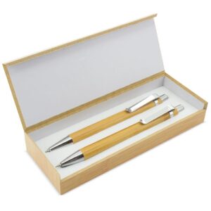 SET PENNA Y PORTAMINAS BAMBU "BOMBAT"