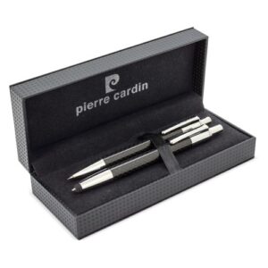 SET PENNA E PORTAMINA TOUCH “CARBON FIBER” PIERRE CARDIN