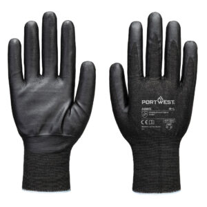 Guanto Cut F21 in nitrile e tungsteno A9