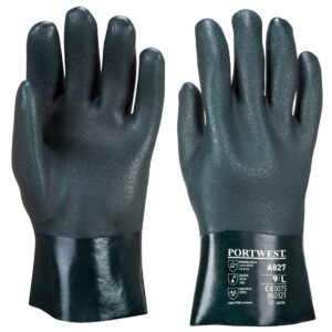 Guanto PVC a doppia armatura 27cm