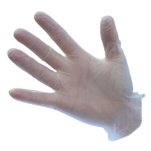 Guanto monouso in vinile con polvere (Pk100)