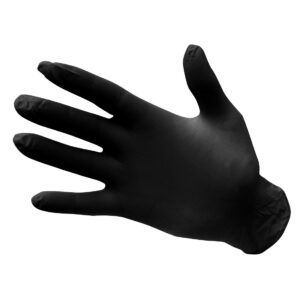 Guanto monouso in nitrile senza polvere (Pk100)
