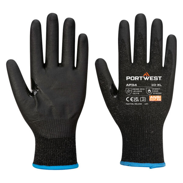 Guanto LR15 Touchscreen in schiuma di nitrile (Pk12)