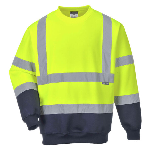 Felpa Bicolore HI-Vis