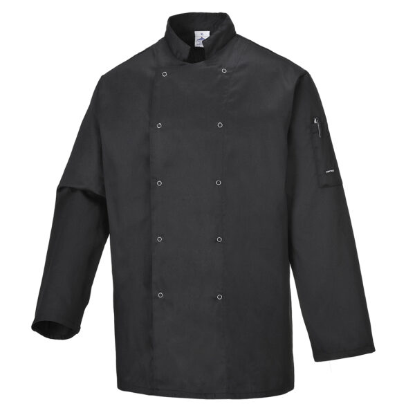 Giacca Suffolk con bottoni automatici L/S