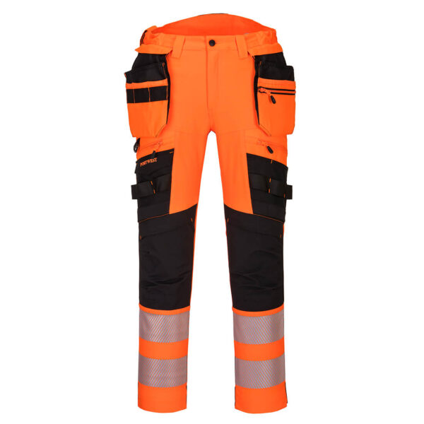 Pantaloni DX4 ad alta visibilità con tasca Holster staccabile