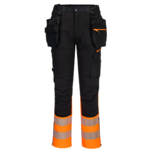 Pantaloni DX4 Craft alta visibilità classe 1 con tasche Holster staccabili