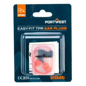 Tappi in TPR  con cordino Easy Fit (1 paio)