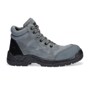 Stivaletto in composito in tessuto  scamosciato S1PL SR FO