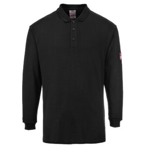 Polo manica lunga FR Modaflame antistatica