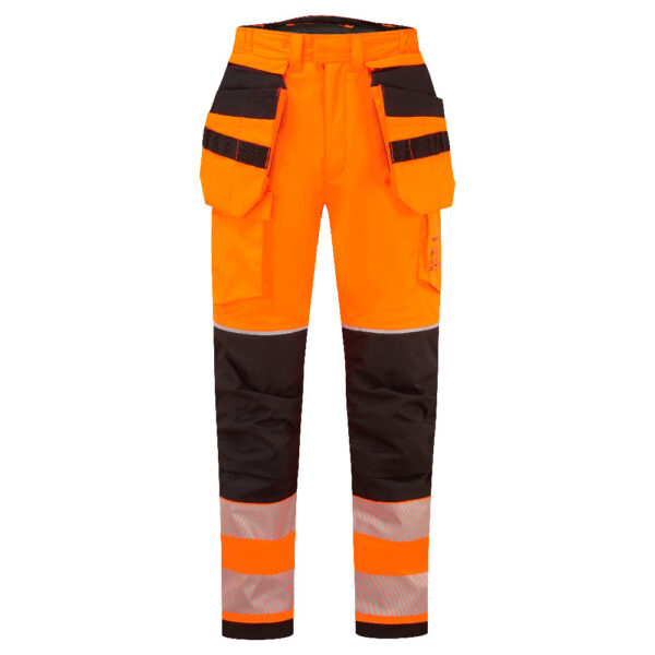 PW3 FR Modaflame Rain+ Hi-Vis Pantaloni invernali con tasche holster