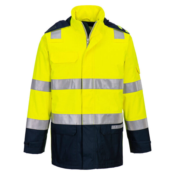 Giacca Bizflame Rain+ Hi-Vis Light Arc