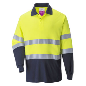 Polo bicolore FR Modaflame Anti Statica