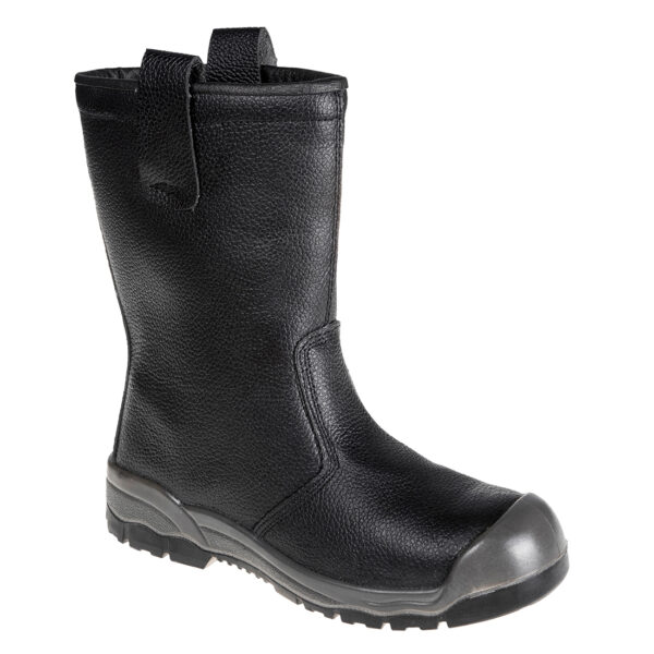 Stivale Rigger in pelle Steel Action S1P SR
