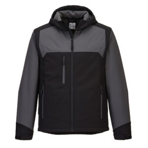 Softshell con cappuccio KX3 (3 Strati)
