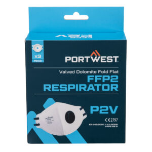 FFP2 Mascherina pieghevole con Valvola respiratoria Dolomite - (PK3)