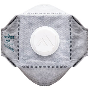 EAGLE FFP3 Respiratore piatto pieghevole al carbonio con valvola ( Pk10 )