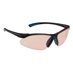 Occhiali anti luce blu.
