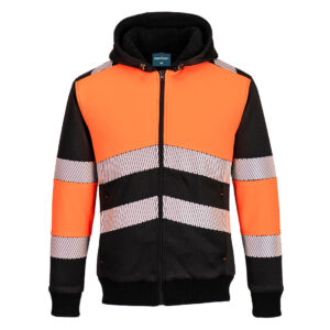 PW3 Felpa invernale con cappuccio con zip Classe 1