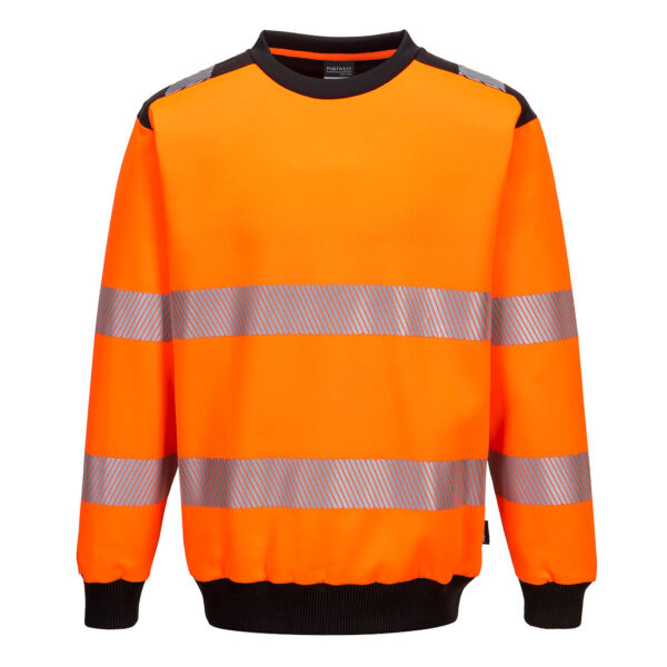 Felpa girocollo PW3 Hi-Vis