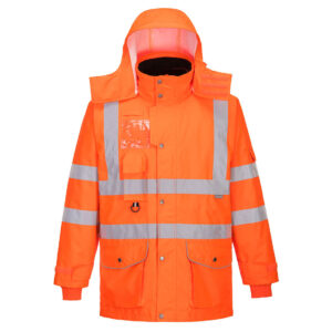 Giacca da traffico Hi-Vis traspirante in