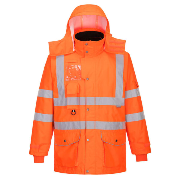 Giacca da traffico Hi-Vis traspirante in