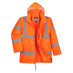 Giacca traffic Hi-Vis traspirante(Interattiva)
