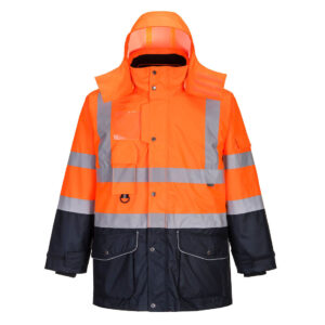 Giacca Traffic bicolore 7 in 1 Hi-Vis