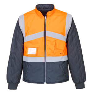 Giacca Hi-Vis 2 in 1 bicolore, traspirante e reversibile