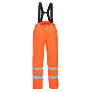 Pantalone Bizflame Rain foderato - multinorma Hi-Vis