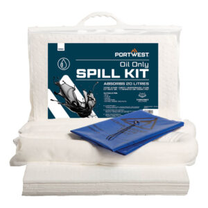 Kit assorbente per olio da 20 litri
