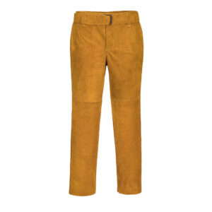 Pantaloni da saldatura in pelle